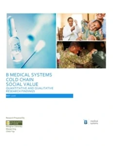 Research on the social value of vaccine cold chain equipment