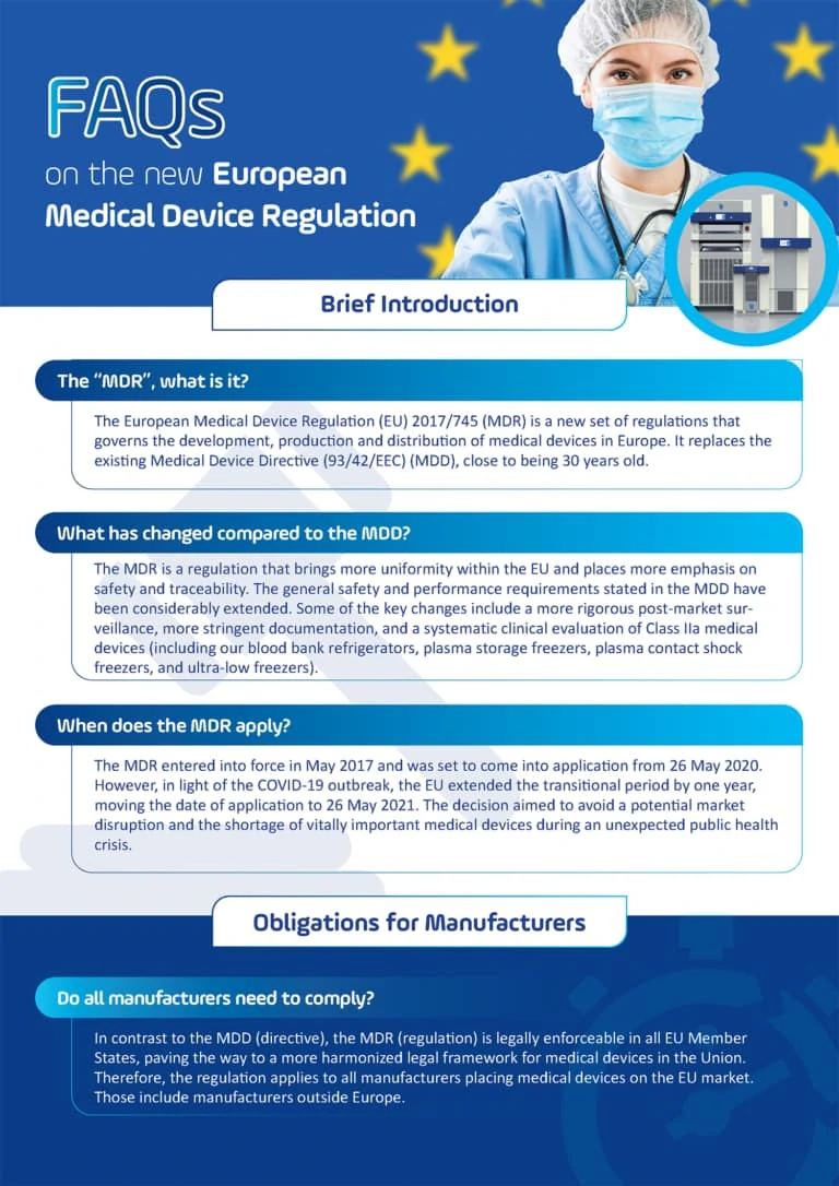 FAQ on the new EU Medical Device Regulation