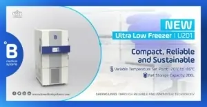 New U201: Compact Ultra-Low Freezer