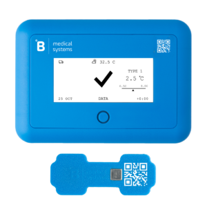 GT Mini offers temperature monitoring for the safe storage and transport of temperature-sensitive specimens.