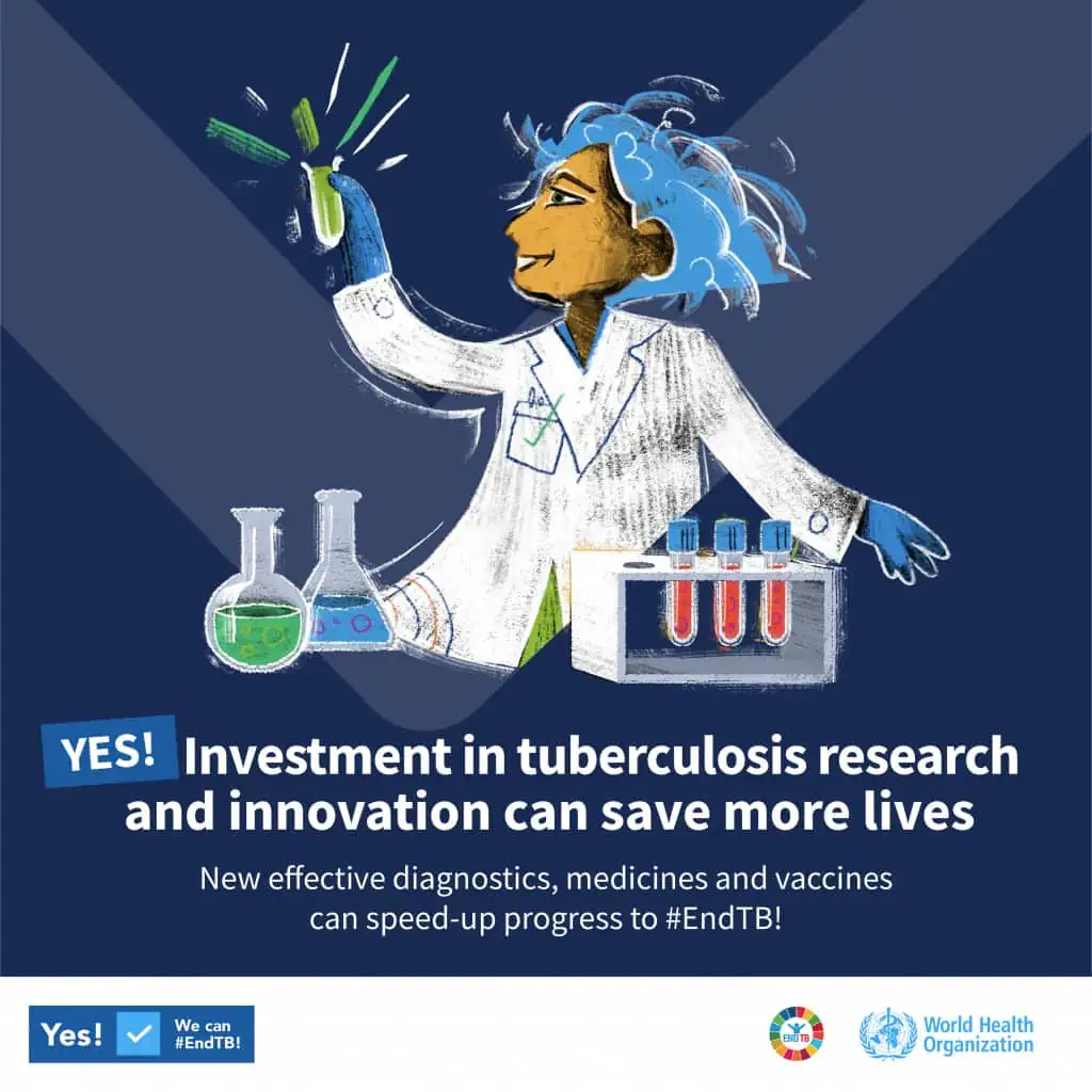 Investment in tuberculosis research and innovation can save more lives