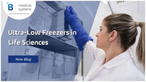 Blog post for more information about the role, price and challenges of ultra-low freezer used in life sciences laboratories.