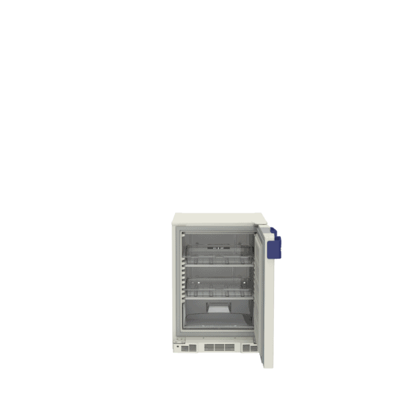 Plasma storage freezer F131 front with door open