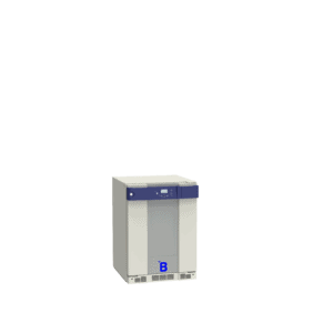 Plasma storage freezer F131 side with door closed