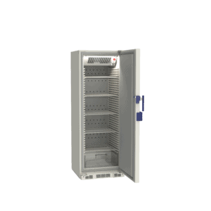 Lab refrigerator L290 side with door open