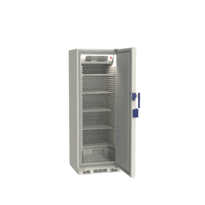 Lab refrigerator L290 side with door open