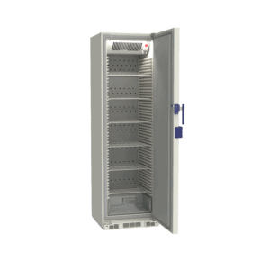 Lab refrigerator L380 side with door open