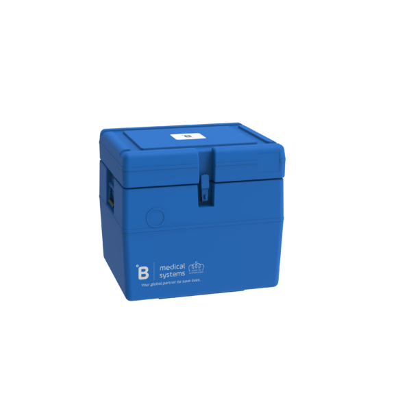 Medical transport box MT12 side with top closed