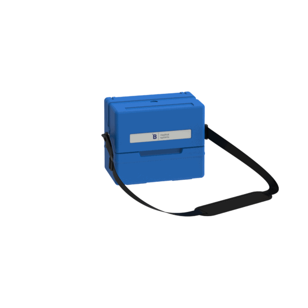 Medical transport box MT2 side with top closed
