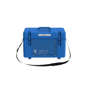 Medical transport box MT8 front with top closed