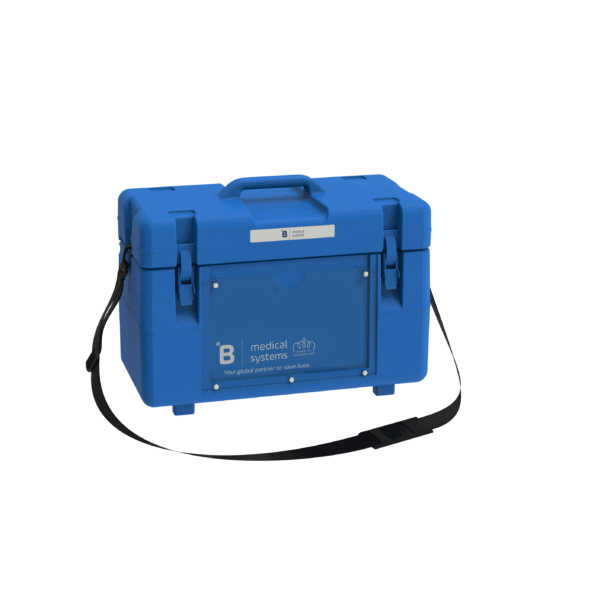 Vaccine transport box RCW8 side view