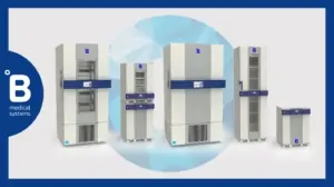 Ultra-low freezers, blood bank refrigerators, plasma storage freezers, laboratory and pharmacy refrigerators.
