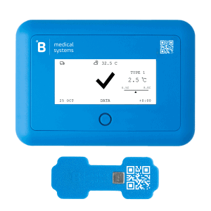 GT Mini offers continuous temperature monitoring for the safe storage and transport of temperature-sensitive specimens.