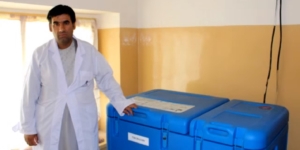 Dr Basir, EPI vaccinator, Afghanistan