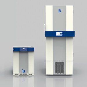 F Range for blood: devices intended for the safe storage of frozen blood plasma or blood components at temperatures below -27°C.