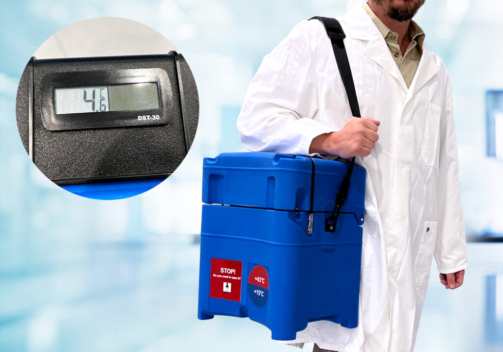 Vaccine Transport Box RCW1 Freeze Free - B Medical Systems