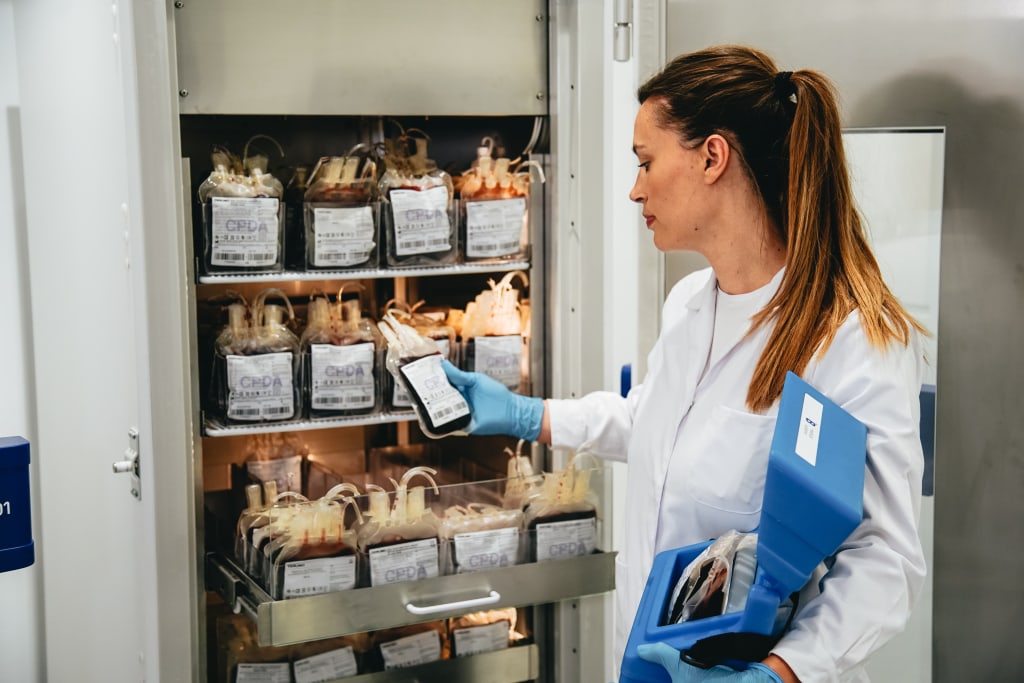 Blood Bank Refrigerator