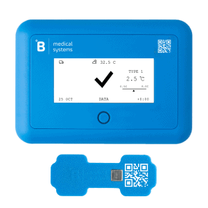 GT Mini offers temperature monitoring for the safe storage and transport of temperature-sensitive specimens.