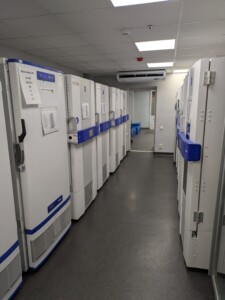 B Medical Systems products in the room at Valsts Asinsdonoru Centrs (State Blood Donor Center), Latvia