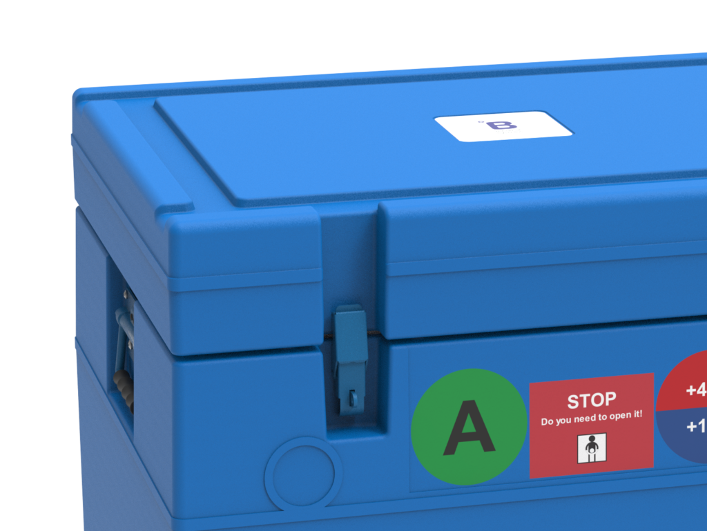 Vaccine Transport Box RCW25 FF Freeze Free - B Medical Systems