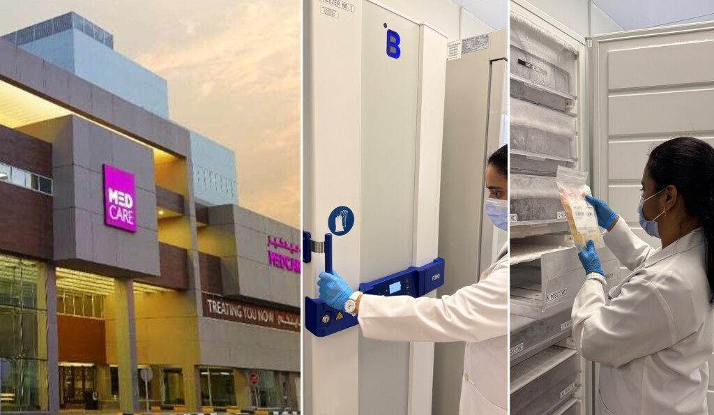 Medcare Hospital à Dubaï utilise les boîtes de transport B Medical Systems ainsi que les congélateurs plasma F381/F380 pour stocker et transporter en toute sécurité les concentrés de globules rouges, les plaquettes, le plasma frais congelé et les cryoprécipités. L’hôpital souligne la stabilité thermique des solutions de transport et les performances fiables des congélateurs pour les activités quotidiennes de banque de sang.