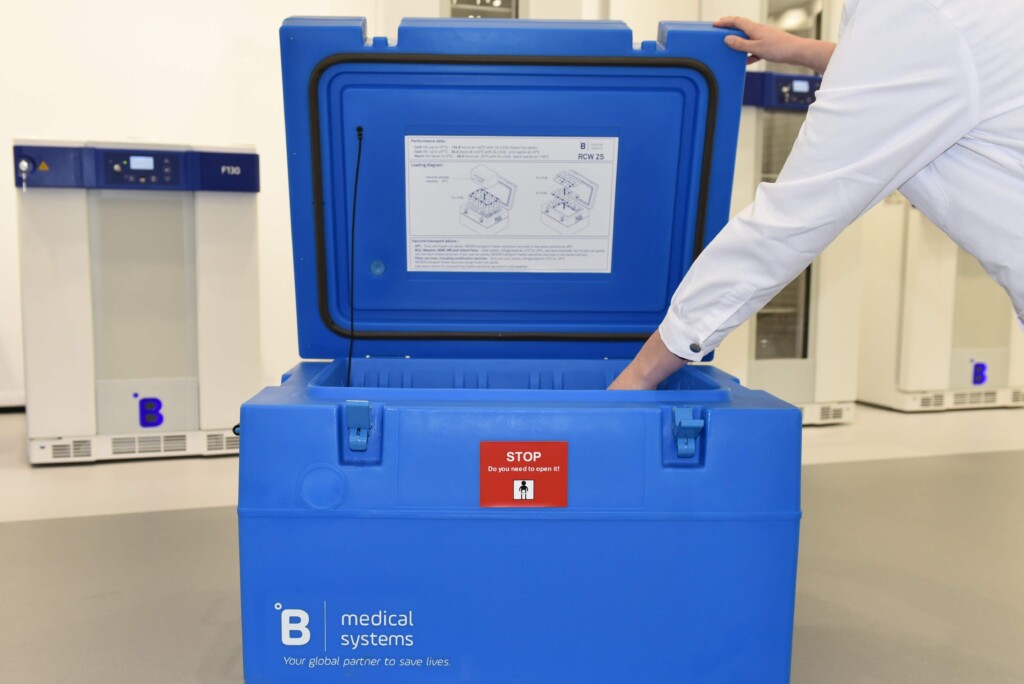 CERTICOLD pharma est un label européen utilisé pour certifier les équipements de la chaîne du froid pour les produits de santé. Notre boîte de transport RCW25 a reçu ce label.
